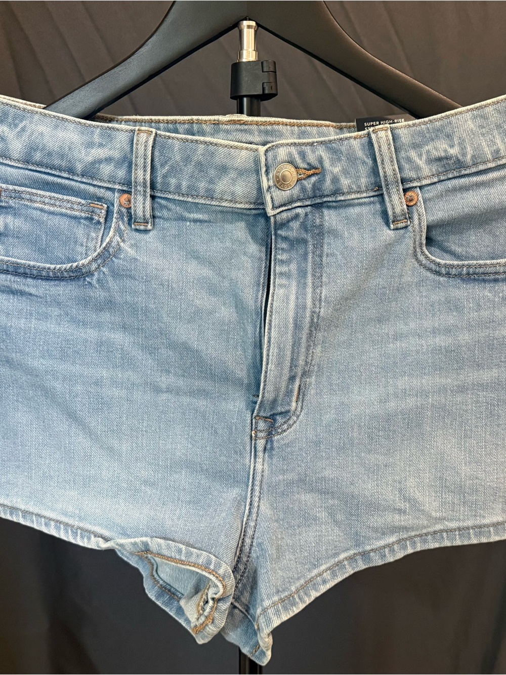 American Eagle Outfitters Light Wash Denim Shorts